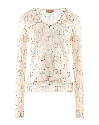 TWINSET Jumper Ivory 82% Cotton, 18% Polyamide