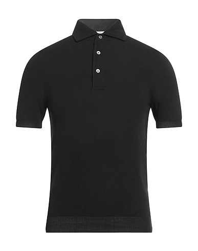 GRAN SASSO Jumper Black 100% Cotton