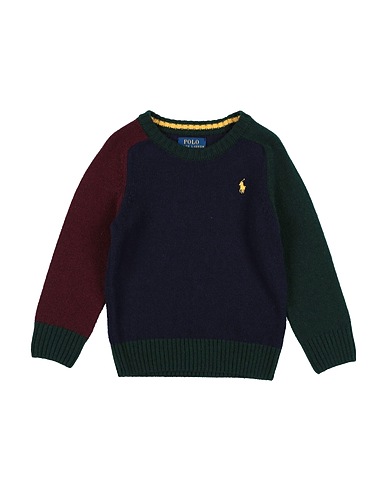 POLO RALPH LAUREN Jumper Navy blue 90% Wool, 10% Cashmere