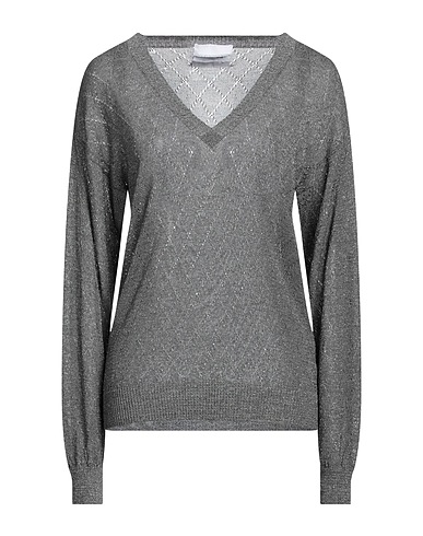 BRAND UNIQUE Jumper Charcoal 72% Viscose, 19% Polyamide, 9% Polyester