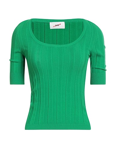 SOLOTRE Sweater Green 70% Viscose, 30% Polyester