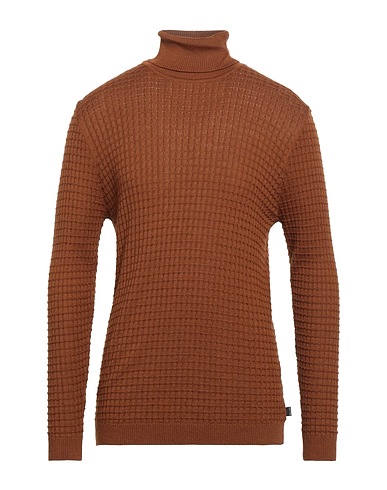 SAND COPENHAGEN Turtleneck Brown 50% Virgin Wool, 50% Acrylic