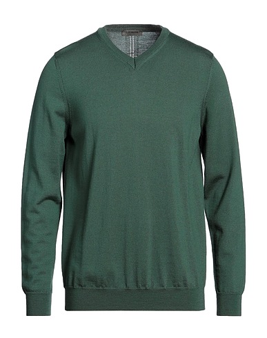 +39 MASQ Jumper Dark green 100% Merino Wool