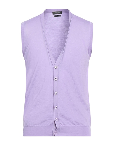 SVEVO Cardigan Lilac 80% Cashmere, 20% Silk