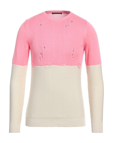 DANIELE ALESSANDRINI Jumper Pink 100% Cotton