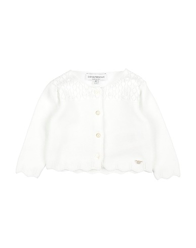 EMPORIO ARMANI Cardigan White 100% Cotton