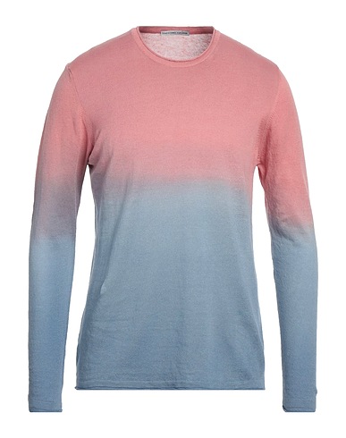 GREY DANIELE ALESSANDRINI Jumper Pink 53% Linen, 47% Cotton