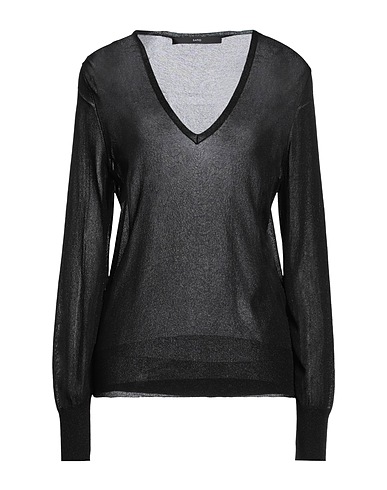 SAPIO Jumper Black 80% Viscose, 20% Metal