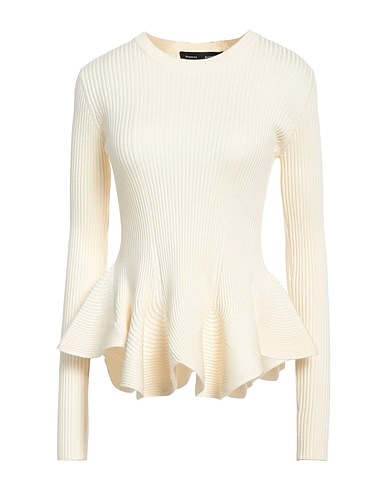 PROENZA SCHOULER Jumper Ivory 48% Silk, 36% Viscose, 9% Cashmere, 7% Polyester