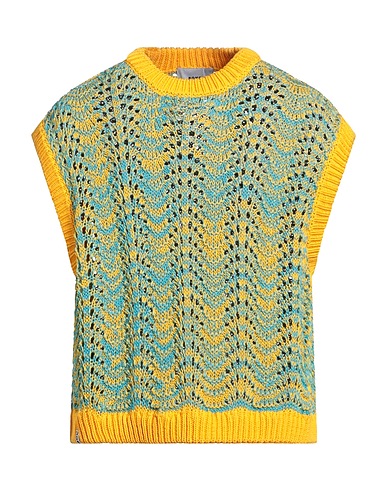 BONSAI Sleeveless sweater Yellow 100% Cotton