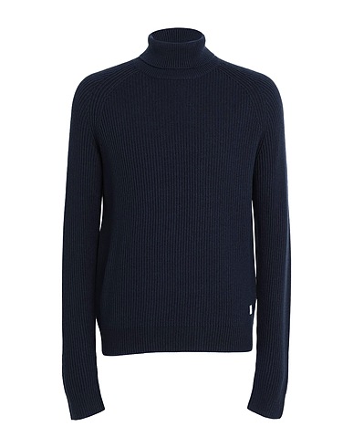 JACK & JONES Turtleneck Navy 58% Acrylic, 42% Cotton
