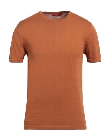 DANIELE FIESOLI Jumper Camel 100% Cotton