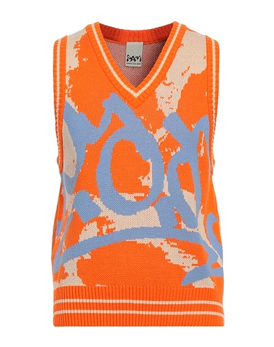 P.A.M. PERKS AND MINI Jumper Orange 60% Cotton, 40% Acrylic