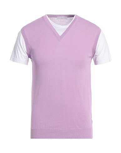 DANIELE FIESOLI Jumper Mauve 100% Cotton