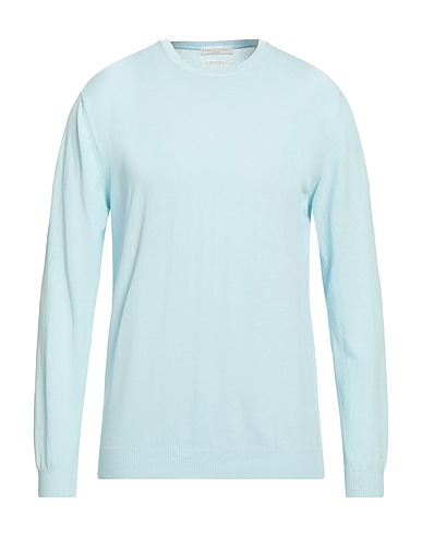 DANIELE FIESOLI Sweater Sky blue 100% Cotton