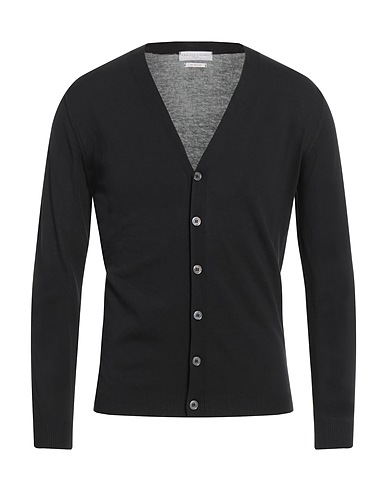 DANIELE FIESOLI Cardigan Nero 100% Cotone