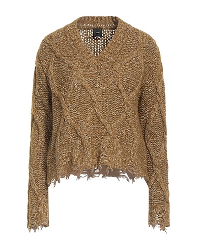 PINKO Pullover Khaki 36% Wolle, 34% Baumwolle, 30% Polyamid