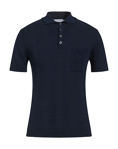 DANIELE FIESOLI プルオーバー ミッドナイトブルー リネン 65% / オーガニックコットン 35%