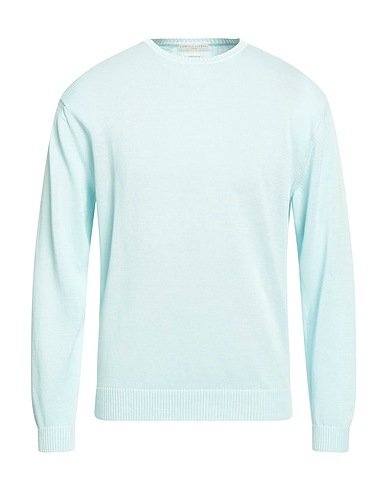DANIELE FIESOLI Jumper Sky blue 100% Cotton