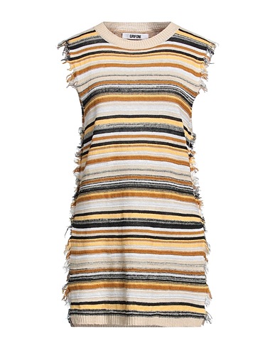 GRIFONI Jumper Beige 73% Linen, 27% Cotton
