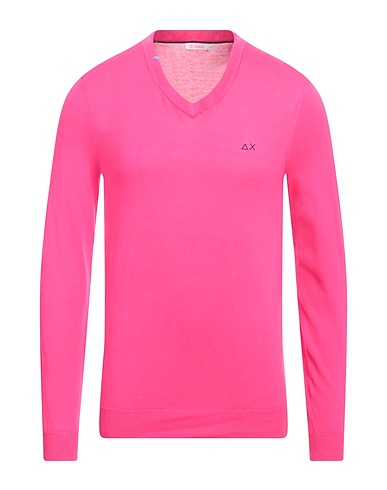SUN 68 Jumper Fuchsia 100% Cotton