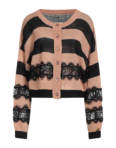 TWINSET Cardigan Camel 55% Acrylic, 30% Polyamide, 15% Mohair wool