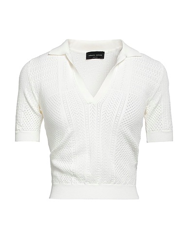 ROBERTO COLLINA Jumper White 83% Viscose, 17% Polyester