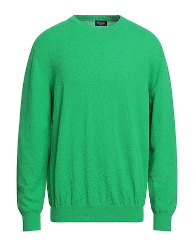 DRUMOHR Jumper Light green 70% Cotton, 30% Polyamide
