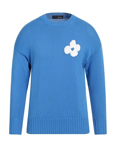 LARDINI Pullover Blu chiaro 100% Cotone