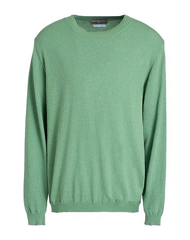 DANIELE FIESOLI Jumper Sage green 74% Organic cotton, 26% Polyamide