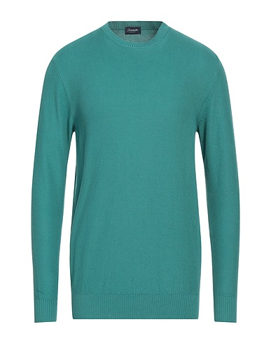 DRUMOHR Jumper Green 100% Cotton