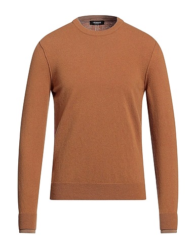 MASQ Jumper Brown 100% Merino Wool