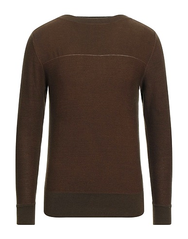 GREY DANIELE ALESSANDRINI プルオーバー ブラウン コットン 100%
