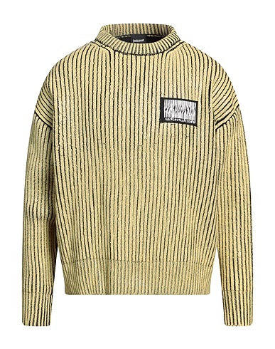 JUST CAVALLI Sweater Yellow 40% Wool, 30% Viscose, 20% Polyamide, 10% Cashmere