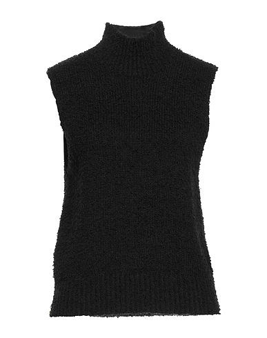 PINKO Polo neck Black 68% Polyester, 17% Acetate, 9% Polyamide, 4% Wool, 2% Mohair wool