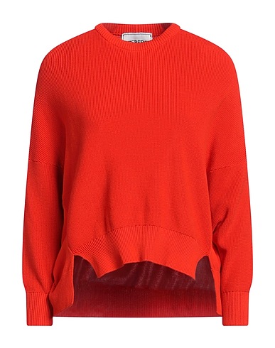 ICEBERG Jumper Orange 100% Cotton, Polyamide, Viscose, Elastane