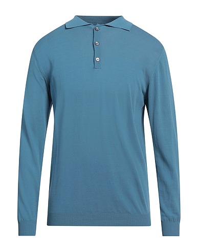 DANIELE FIESOLI Pullover Blaugrau 100% Baumwolle