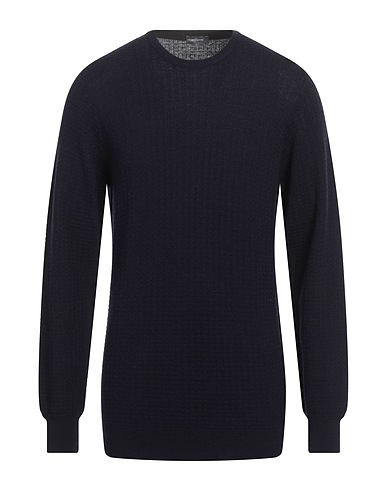ROSSOPURO Pullover Blu notte 100% Lana