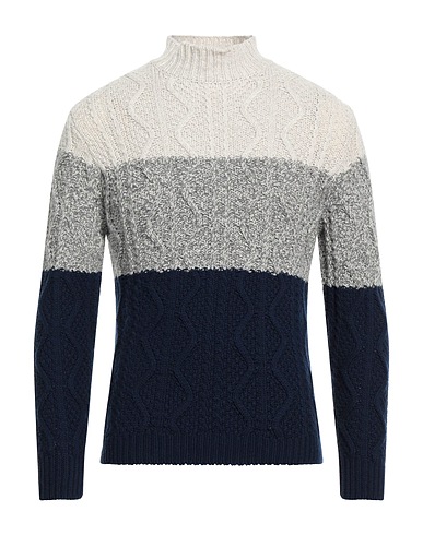 ROSSOPURO Polo neck Grey 100% Wool