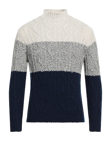 ROSSOPURO Polo neck GRIGIO 100% Wool