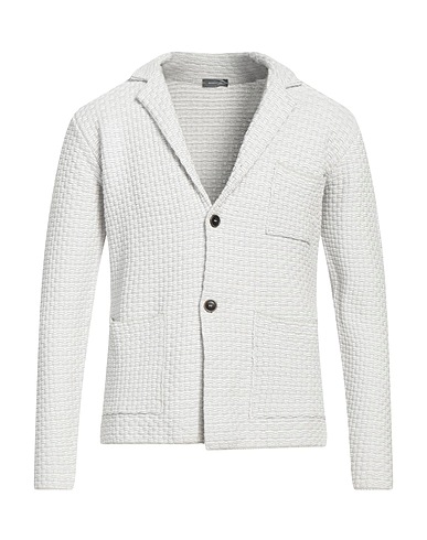 ROSSOPURO カーディガン ライトグレー コットン 100%