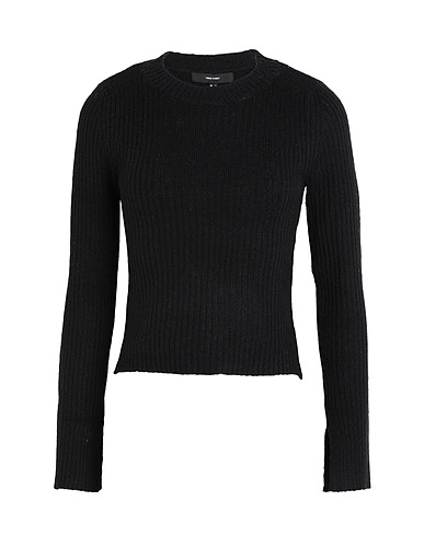 VERO MODA Jumper Black 50% Recycled polyester, 21% Polyester, 15% Acrylic, 11% Synthetic fibers, 3% Wool