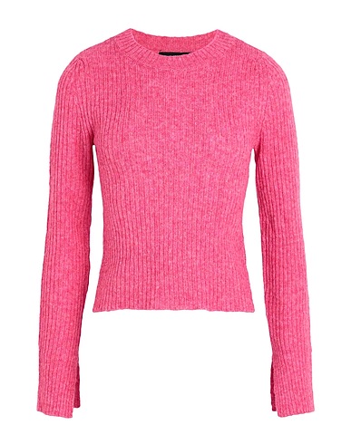 VERO MODA Jumper Fuchsia 50% Recycled polyester, 21% Polyester, 15% Acrylic, 11% Synthetic fibers, 3% Wool