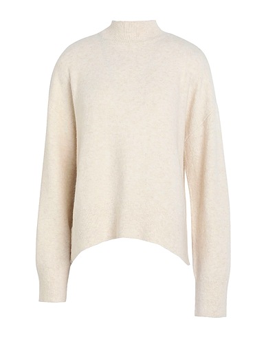 VERO MODA Polo neck Ivory 51% Recycled polyester, 33% Polyester, 8% Wool, 5% Nylon, 3% Elastane