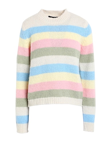 PIECES Jumper Cream 100% Recycled polyester