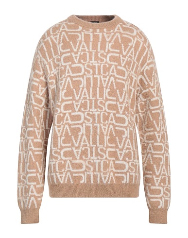 JUST CAVALLI Sweater Camel 40% Acetate, 30% Polyamide, 30% Mohair wool