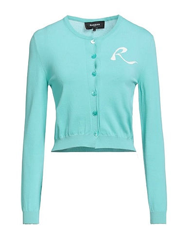 LIU •JO Cardigan Turquoise 75% Rayon, 25% Polyamide