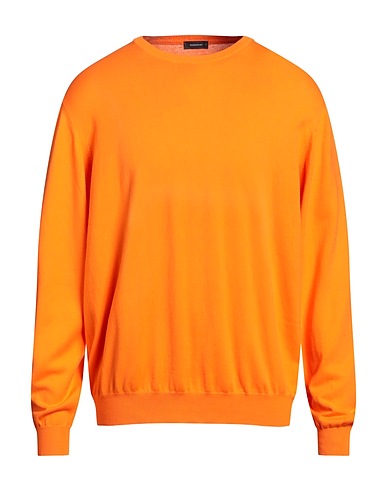 ROSSOPURO Sweater Orange 100% Cotton