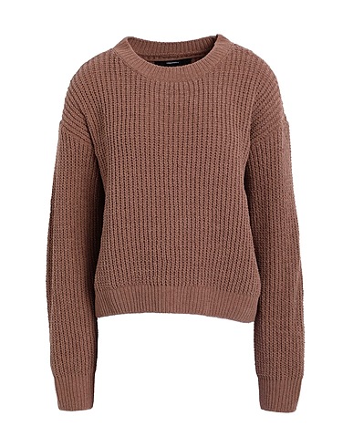 VERO MODA Jumper Brown 100% Polyester