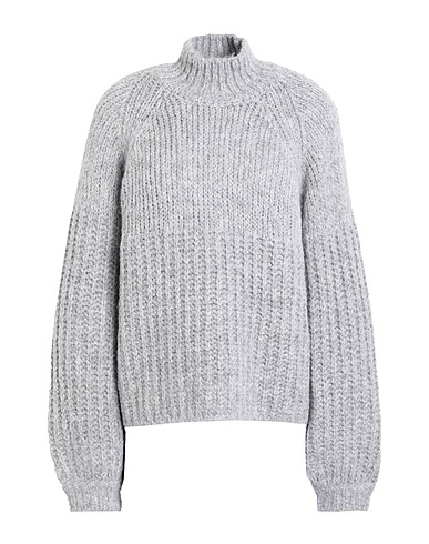 VERO MODA Dolcevita Grigio chiaro 76% Poliestere riciclato, 24% Acrilico